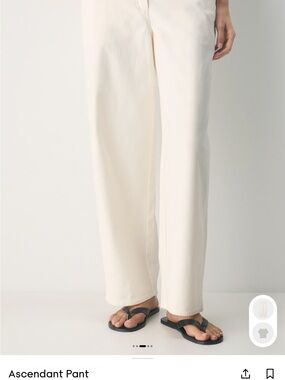 Aritzia - Wilfred Free - Ascendant Pant (Folio Brown) - Size 4